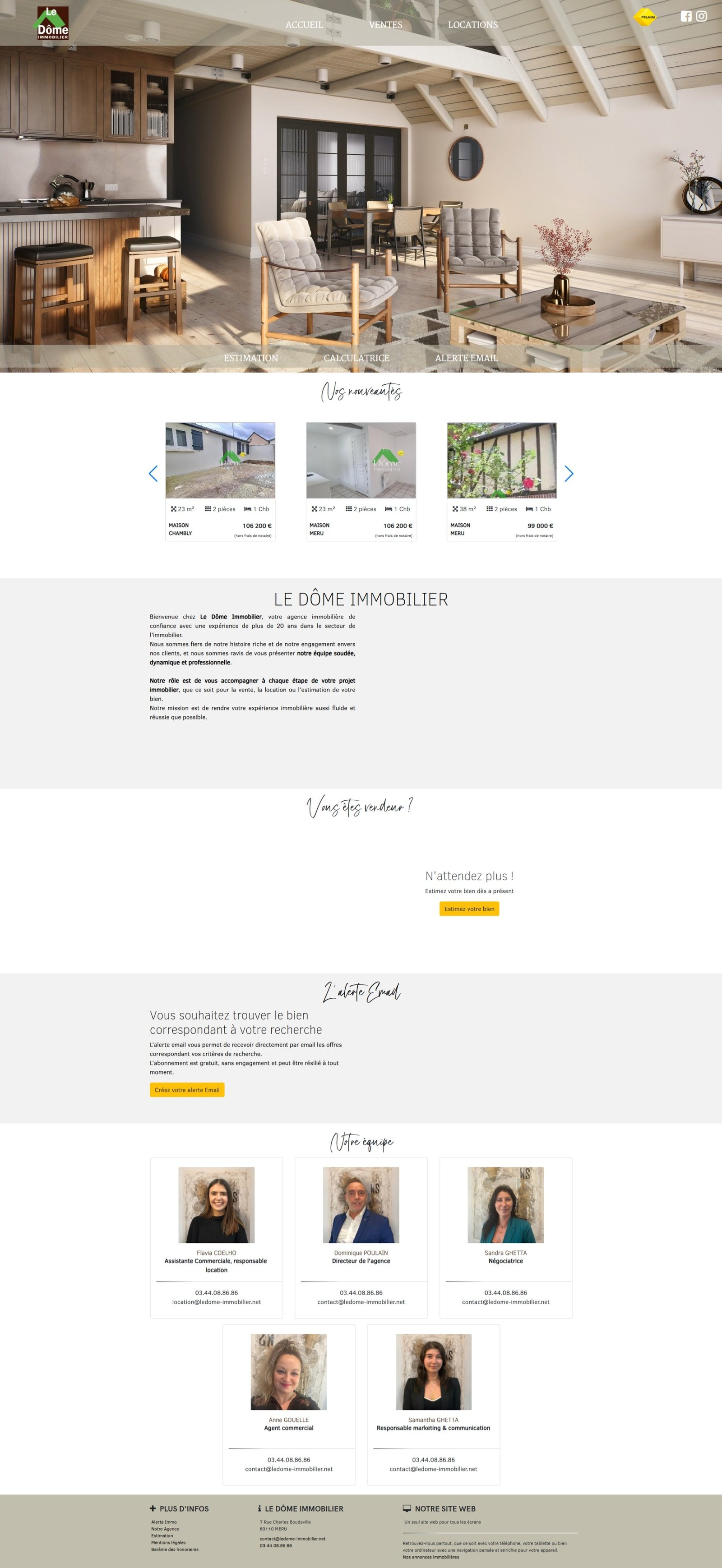 Interface Bureau Le Dôme